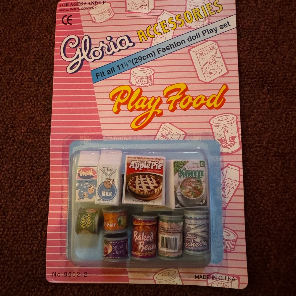 Brand new, never been open, doll play food